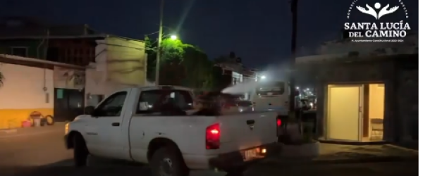 Siguiendo la política de salud pública del H. Ayuntamiento de Santa Lucía del Camino realizamos fumigación de manera conjunta con el equipo de vectores de los Servicios de Salud de Oaxaca