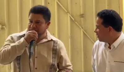 El Presidente Municipal Juan Carlos García Márquez agradece la invitación por parte del Comité de la colonia El Chamizal en Santa Lucía del Camino, para celebrar el XLI aniversario de su fundación.